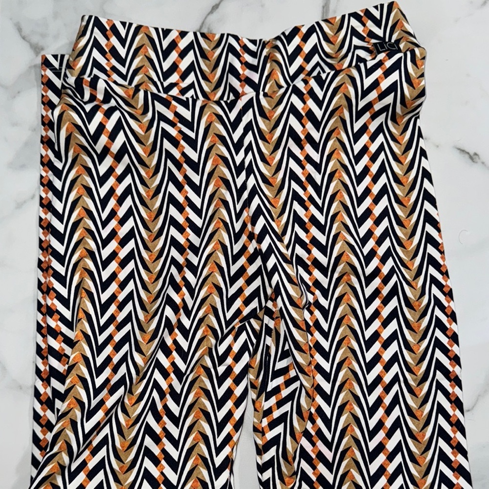 Chevron Patterned Pants